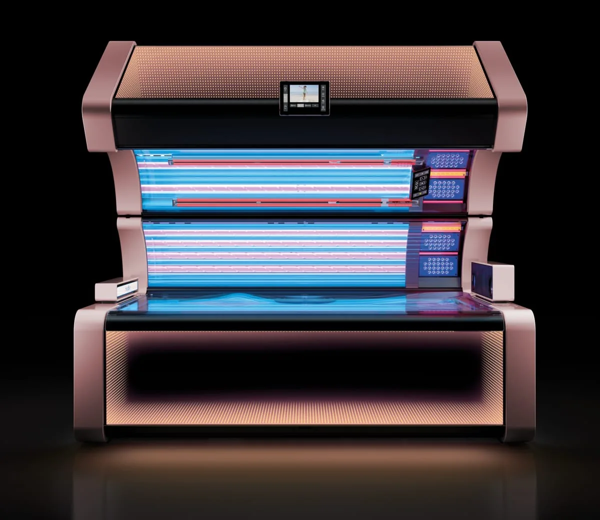Solar orizontal MegaSun cu finisaj rose gold